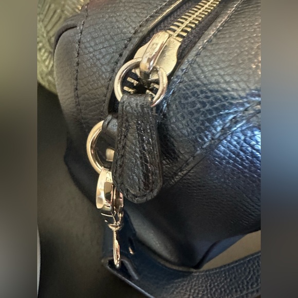 Coach Navy Satchel Handbag/Shoulder Bag Mini Bennett Bag. 💙 - Picture 6 of 16